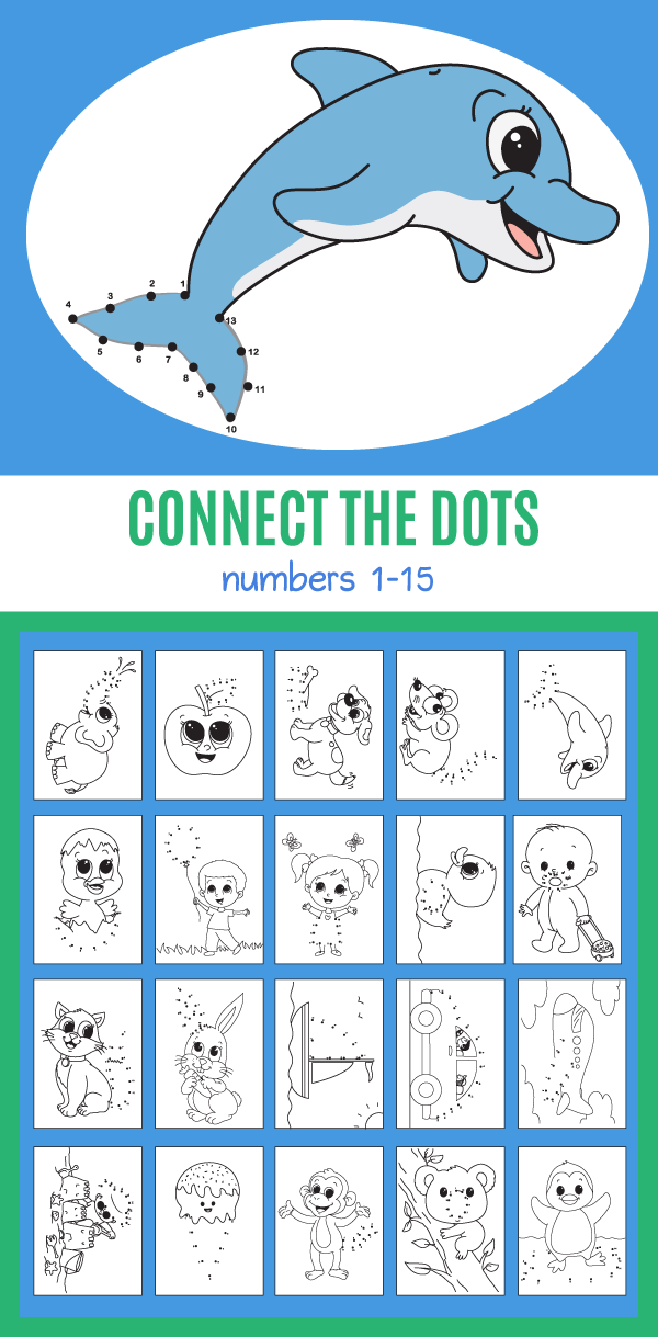 20 Connect the Dot Sheets for Beginners