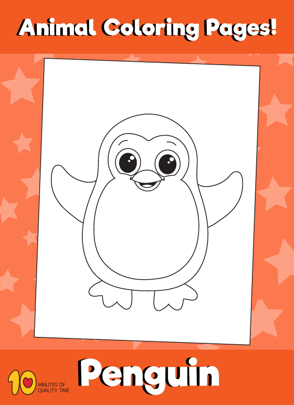 Penguin-animal-coloring-pages