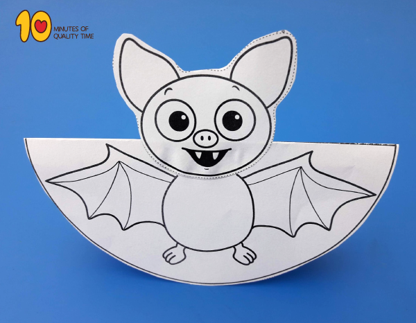 Rocking Bat Printable Craft – 10 Minutes of Quality Time