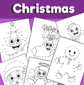 Christmas Dot to Dot Printable Pack