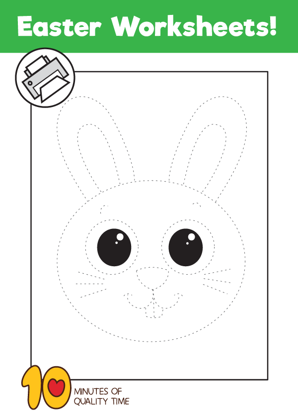 easter worksheets for kindergarten