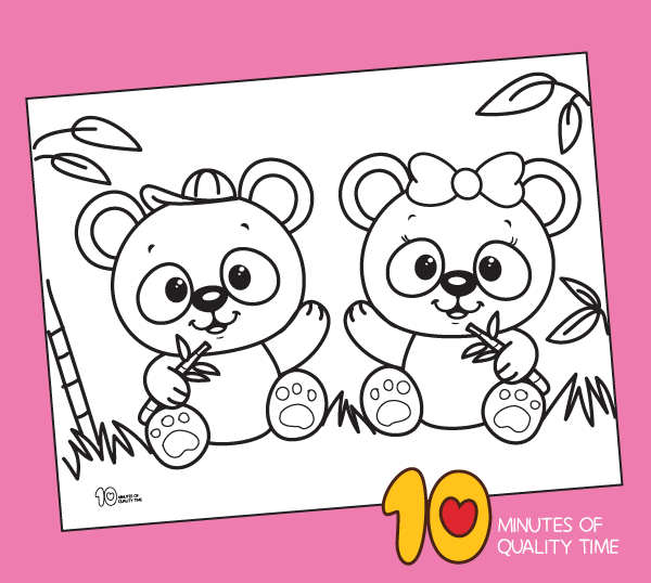 panda coloring pages printable