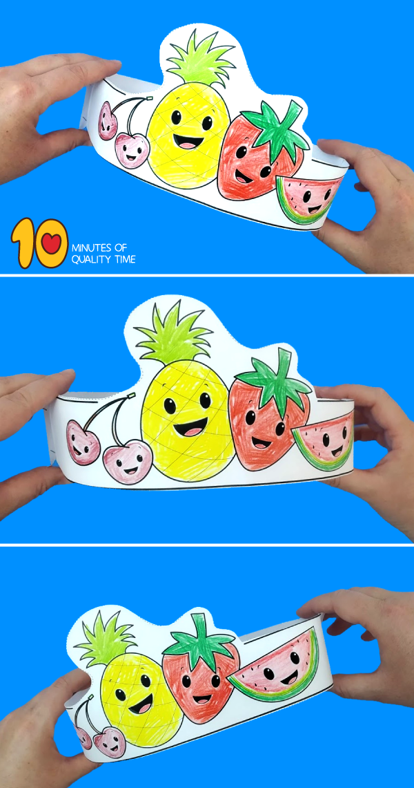 Fruit Paper Crown 10 Minutes Of Quality Time