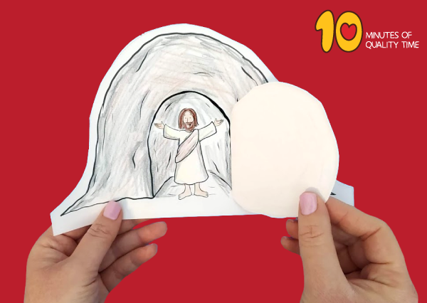 Resurrection Craft For Easter 10 Minutes Of Quality Time