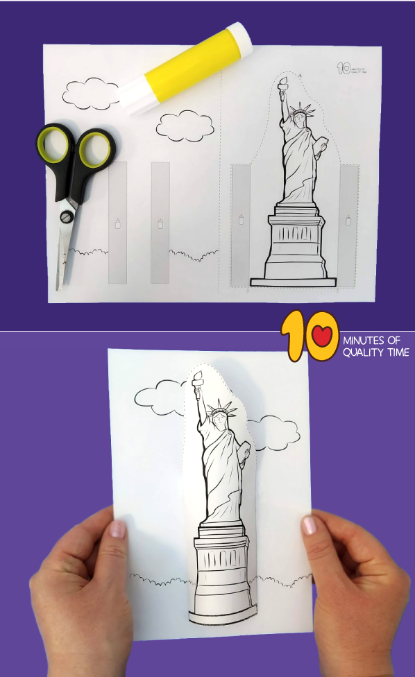 Statue Of Liberty Coloring Page Free Printable Free Printable Statue 