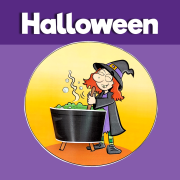 Witch Stirring Cauldron 3D Craft