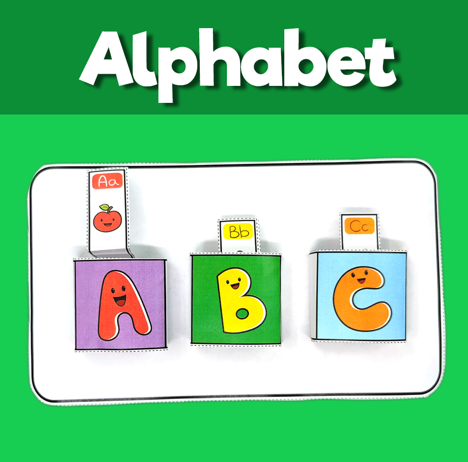 ABC Boxes Craft 10 Minutes of Quality Time