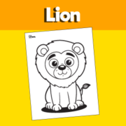 Lion Coloring Page