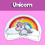 rainbow unicorn craft