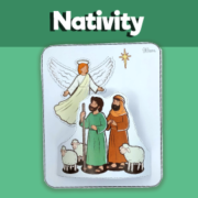 shepherds enunciated craft for preschoolers