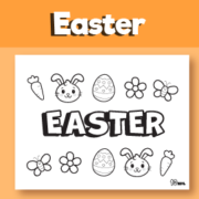 Easter coloring pictures printable