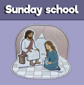 anointing Jesus feet Sunday school activity