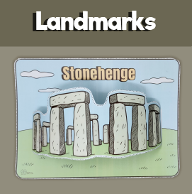 printable crafts landmarks