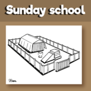 The Tabernacle coloring sheet