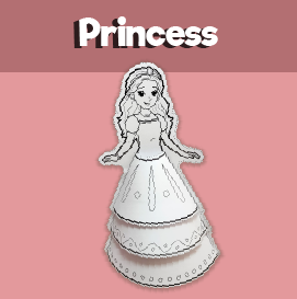 Princess crafts for birthday party