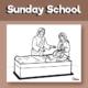 Jesus coloring pages for kids printable