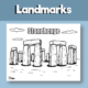 Stonehenge Colouring sheets
