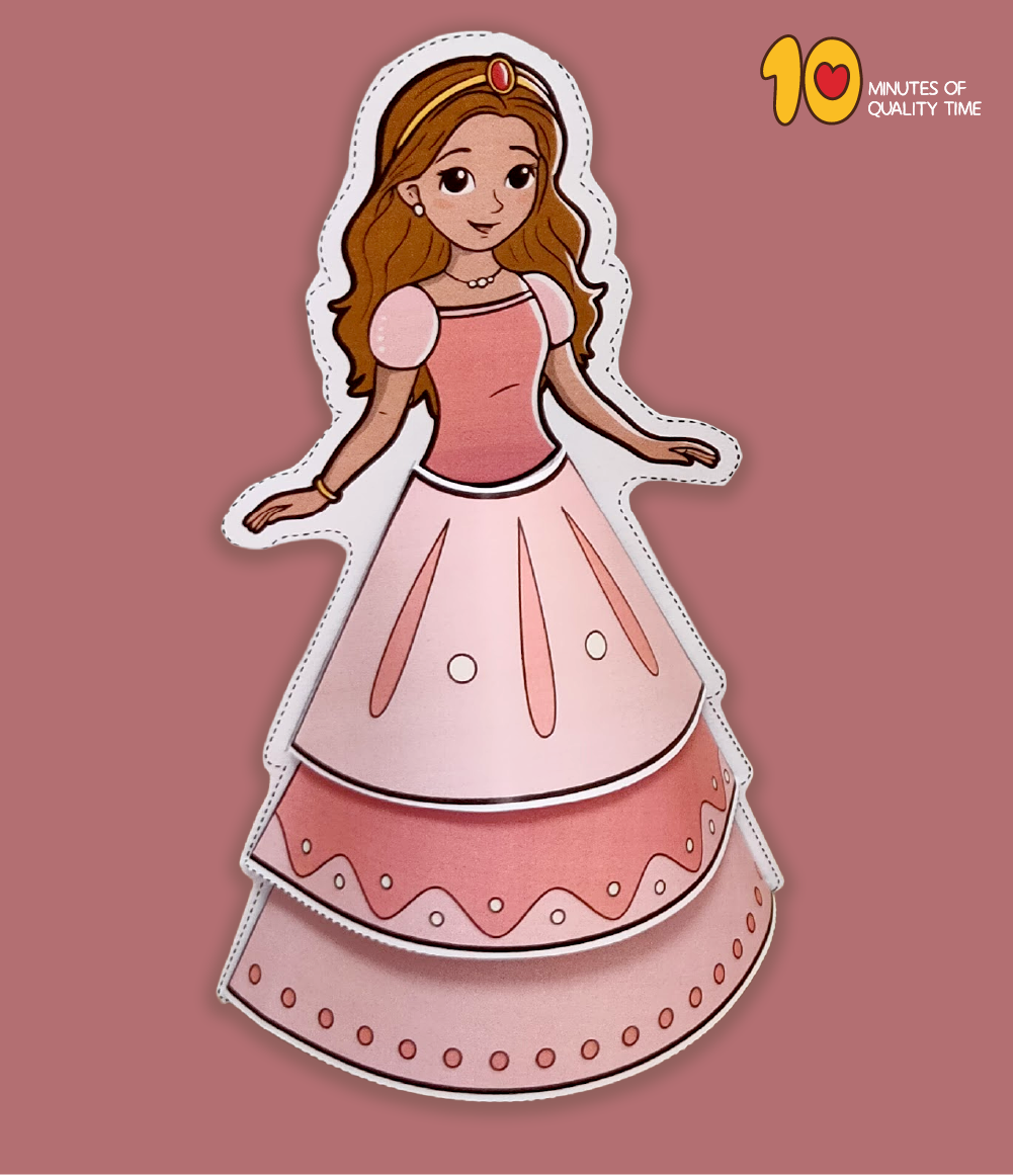 Princess cut and paste worksheets