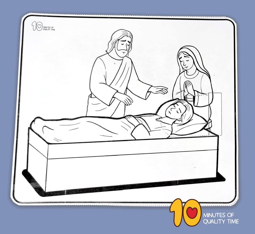 craft Jesus Raises the Son of the Widow in Nain sermon