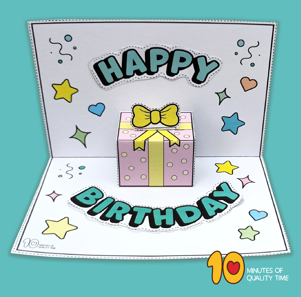 printable birthday card craft