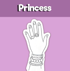 Princess craft printable
