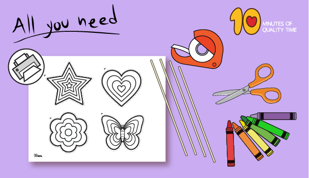 DIY Princess Wand craft