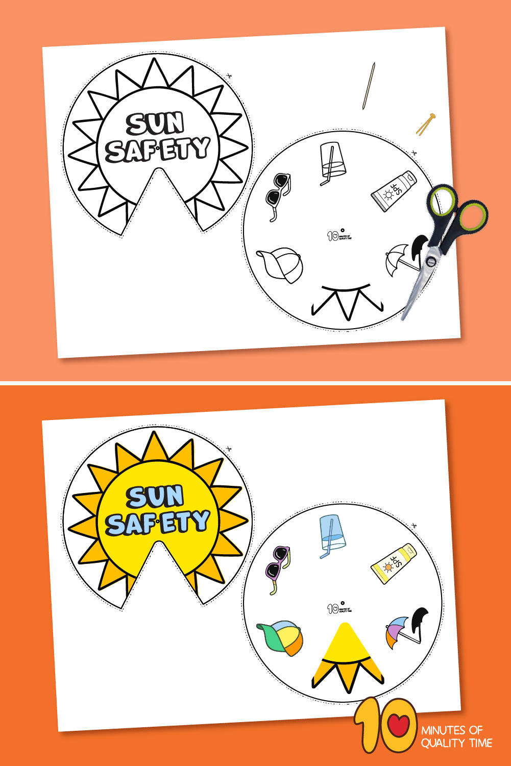 Sun Safety activities for children
