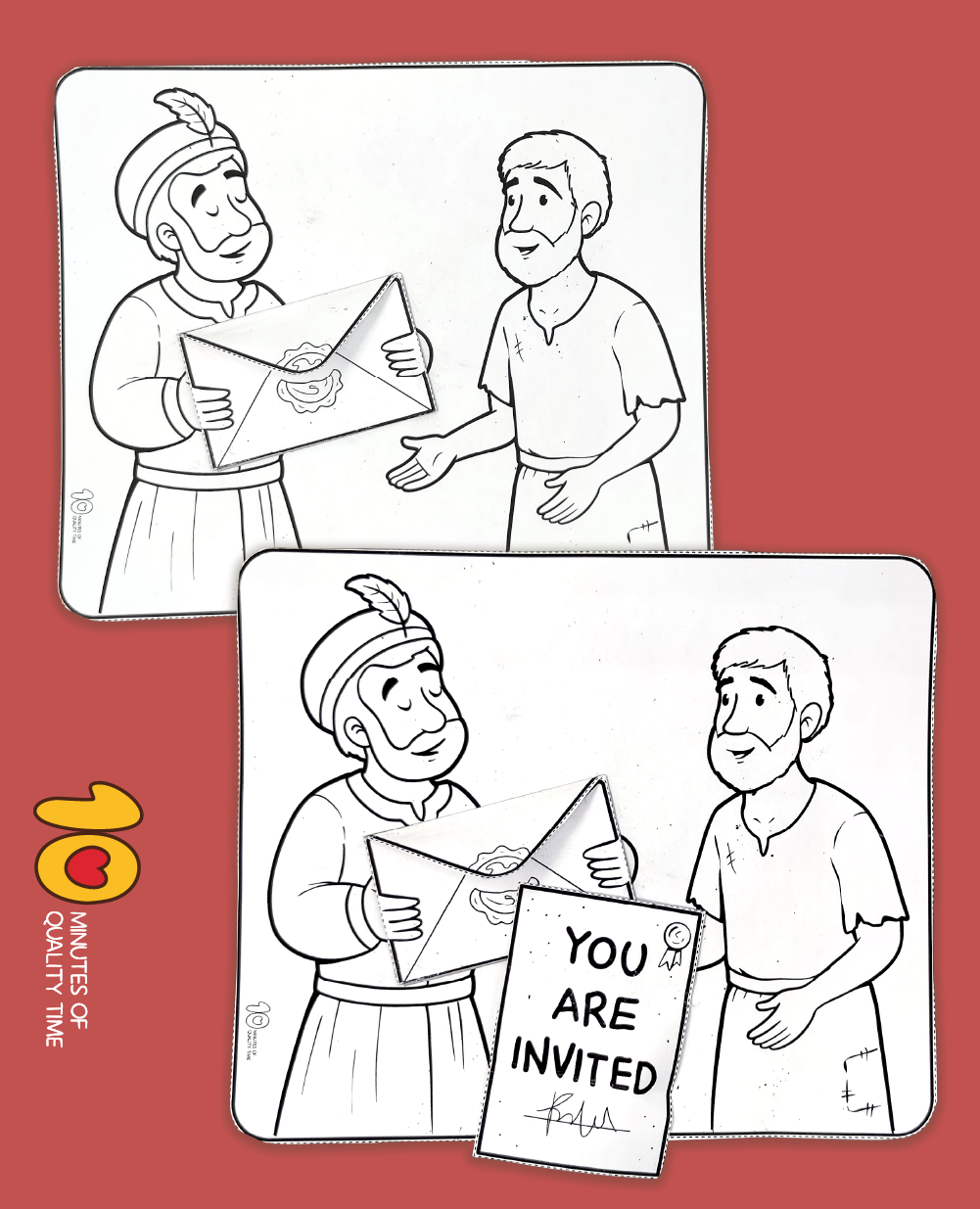 parable of the great banquet children's activities
