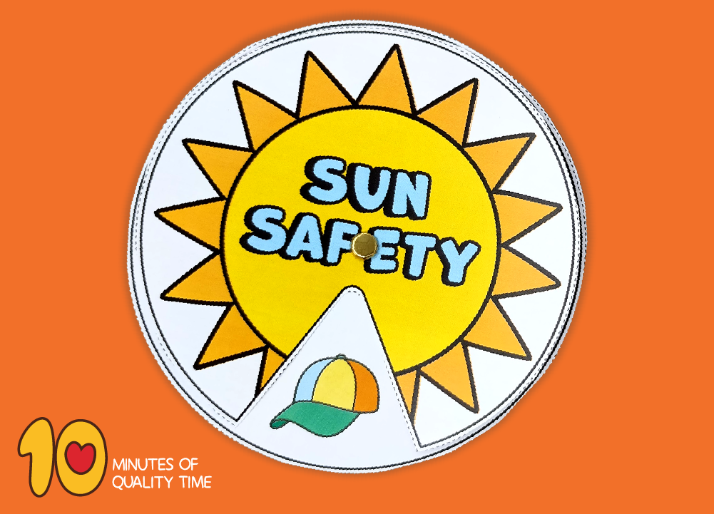 summer wheel craft printables