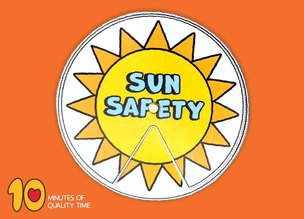 Sun Safety activities for preschoolers