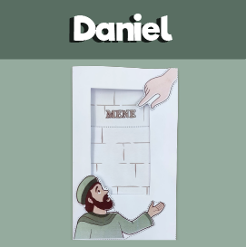 Daniel and the Writing on the Wall Activity for Kids