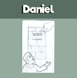 Daniel and the Writing on the Wall Craft for Kids