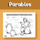 Parable of the Lost Coin Coloring Page