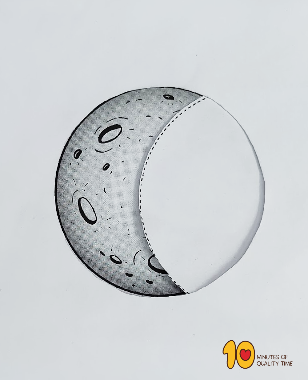lunar phases craft printable