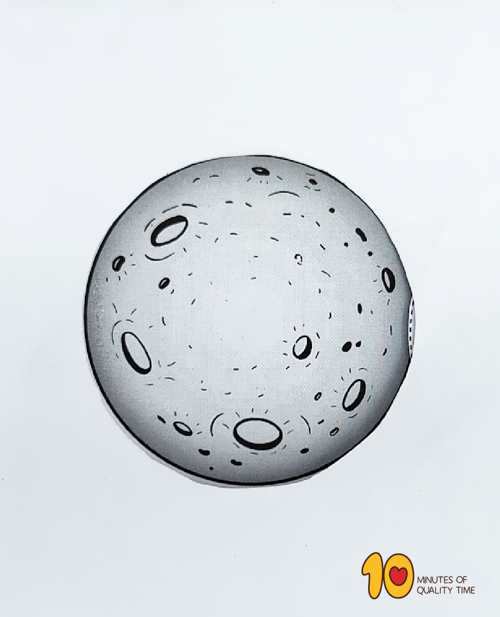 moon craft for children