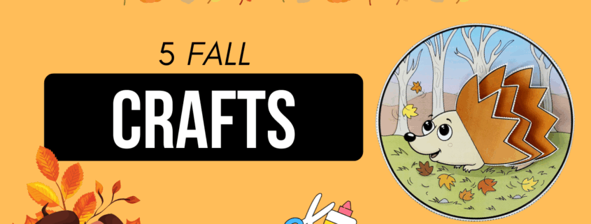 5 Fall Craft Ideas for Children - DIY Autumn Projects