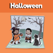 printable Halloween crafts for toddlers