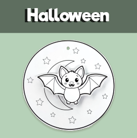 Halloween crafts printable pdf