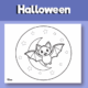 bat coloring pages pdf