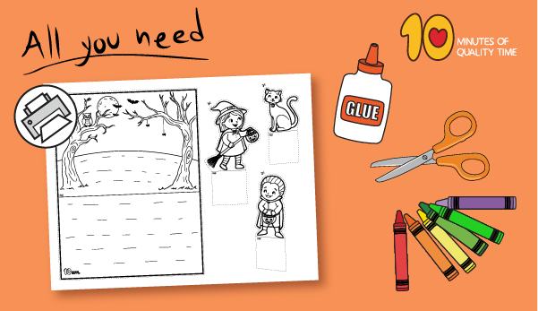 Halloween bag Trick or Treat craft ideas