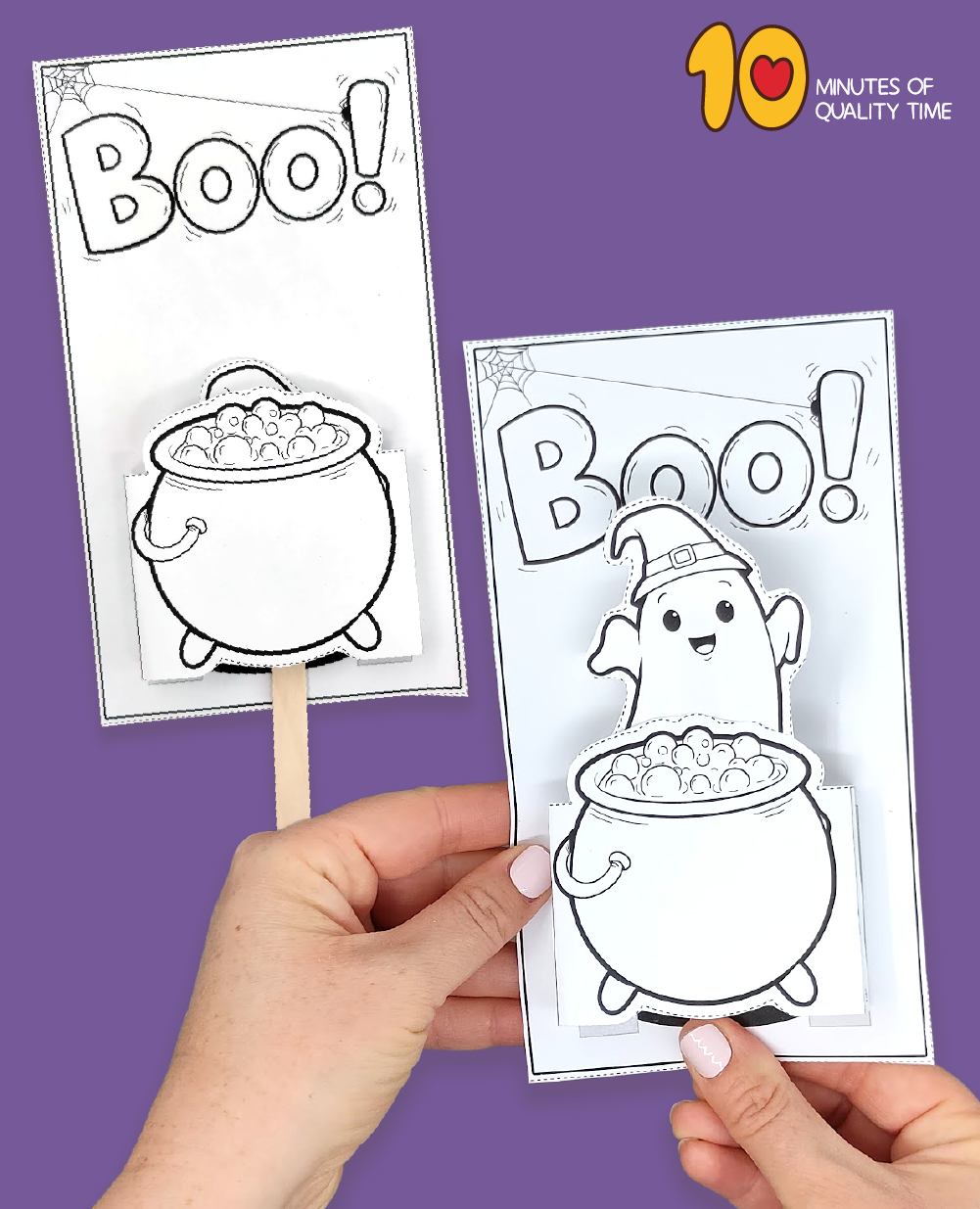 printable Halloween crafts for kids pdf