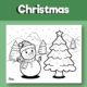 Printable Christmas colouring pictures