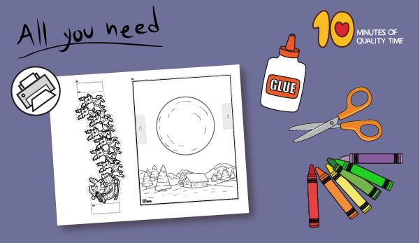 Santa Claus craft for preschoolers