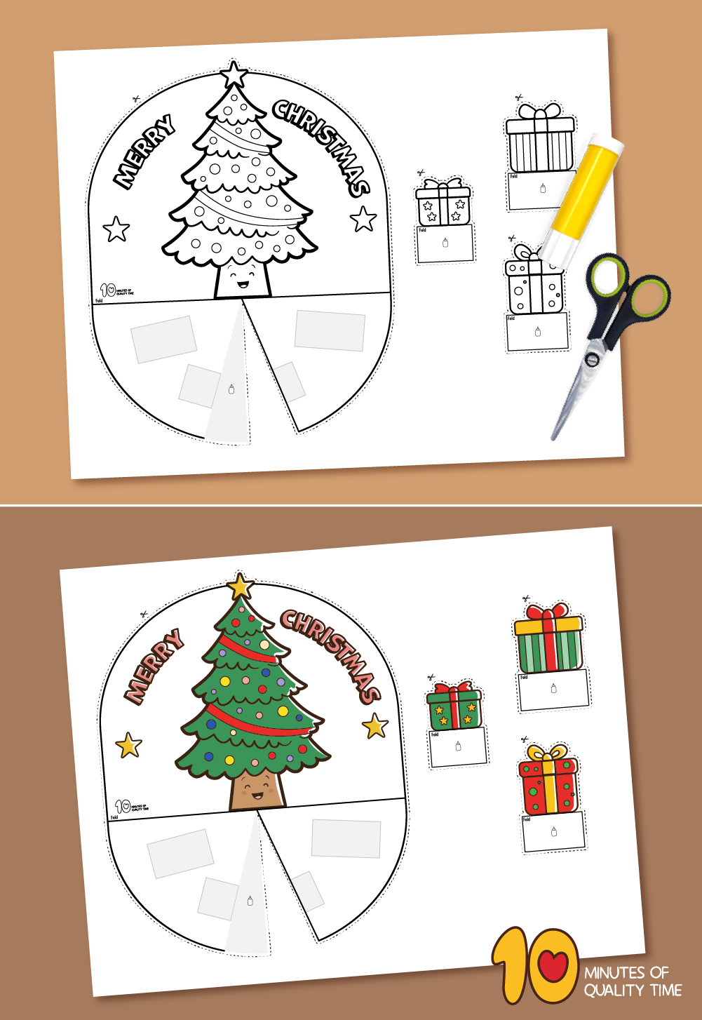printable Christmas Tree activity