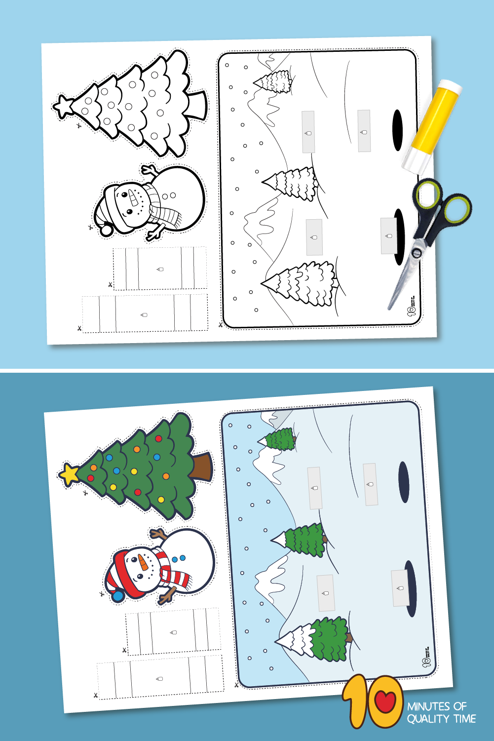 printable Christmas Tree activity