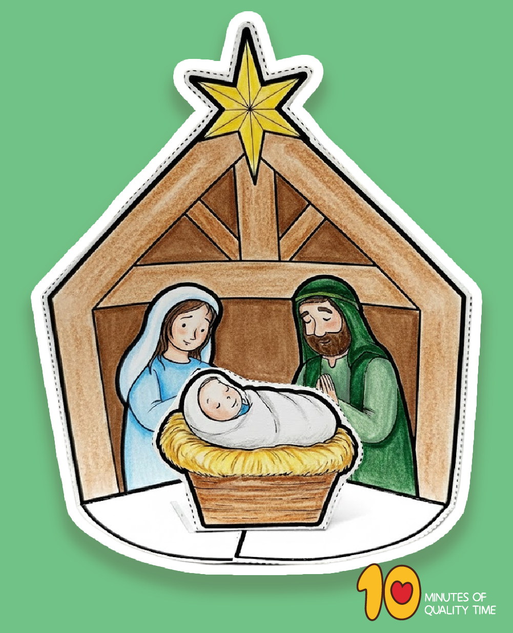 Nativity Scene Craft activity