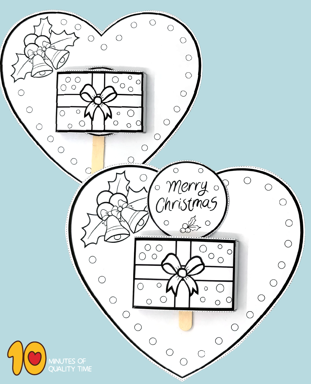 Christmas heart craft ideas