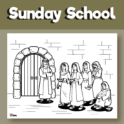 New Testament coloring page