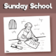 Paul Bible coloring pages