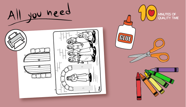 parable of the ten virgins craft printable